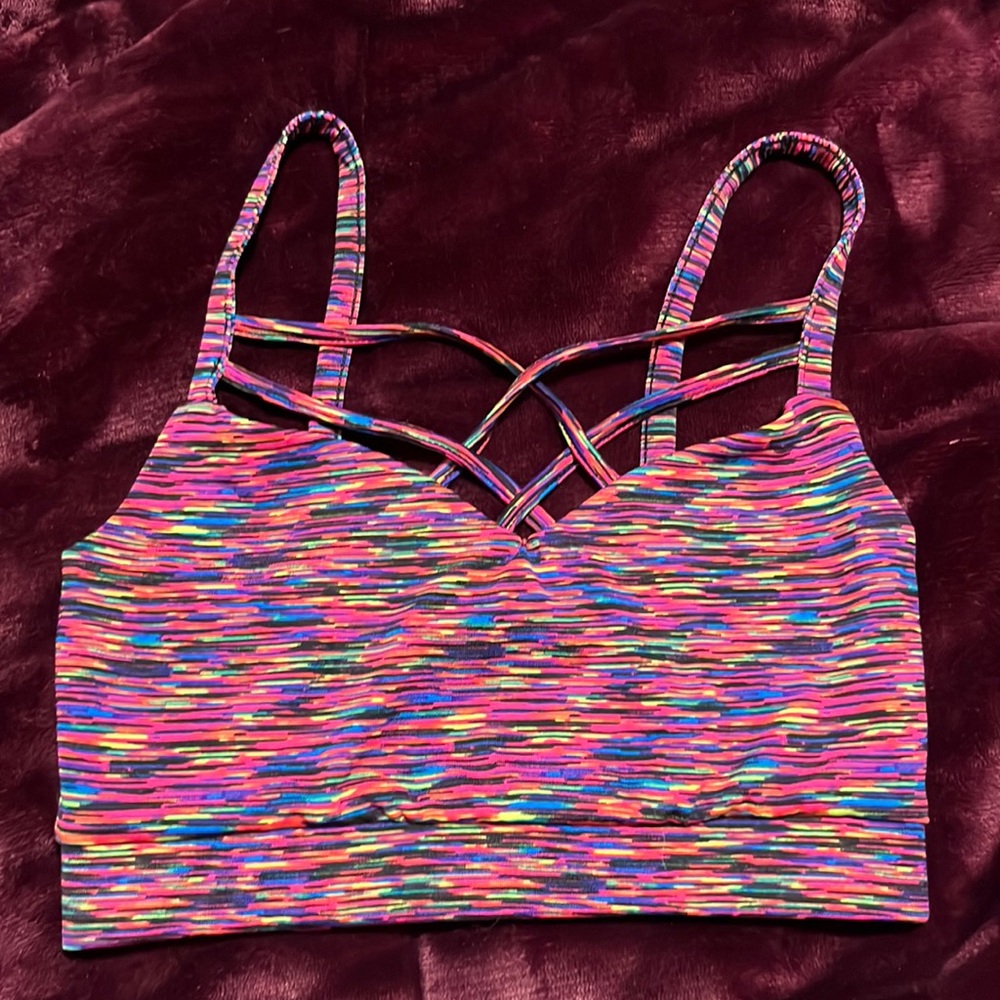Colorful Sports Bra